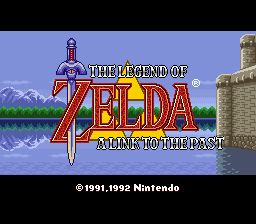 Legend of Zelda - A Link to the Past - Title Screen